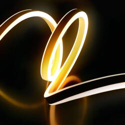 PHENOM Neon LED szalag - Melegfehér - 5 m - Tápegység - Távirányító - 6W/m (55863)