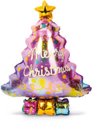 Family Collection Karácsonyi lufi - alumínium fólia - fenyőfa - 58 x 83 cm (58241H)
