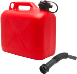  Üzemanyagkanna - műanyag - 5 L - piros (GL10890B)