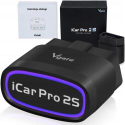 Vgate Diagnosztikai Interfész Vgate Icar Pro 2S OBD2 ELM327 Ios Új Továbbfejlesztett (Interfejs diagnostyczny ELM327 Pro 2s)