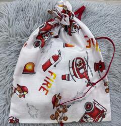  Pamut ovis tornacsomag/tisztasági csomag - Tűzoltó kutyus