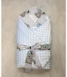  Kókuszpólya minky/pamut 70 x 70 cm - Kék It’s a boy