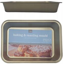 MPLCo Tepsi Torta Sütőforma Téglalap Alakú Tepsi 34x24x 5, 5 cm Arany (22277506)