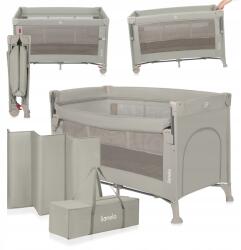 Lionelo utazóágy Ellen Bézs Homok (LO-ELLEN BEIGE SAND)