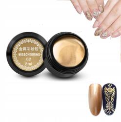  Díszítő Zselé Paint Díszek 8ml Arany (JM22926-02)