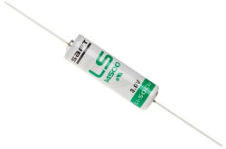 Saft AA LS14500 2600mAh 3.6V ipari elem forrasztható axiális tengelyirányú forrvéggel