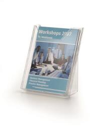 Durable „Combiboxx prospektustartó, átlátszó, asztalra és falra szerelhető, A4, Durable