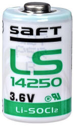 Saft 1/2AA LS14250 1200mAh 3.6V ipari elem (SAFTLS14250)