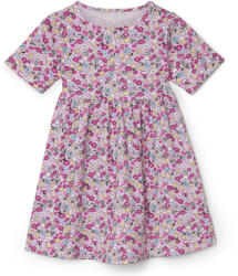 Tchibo - Jersey húzott ruha gyerekeknek - nő - méret 122/128 - többszínű/virágos