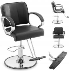 Physa Barber kozmetikai fodrász szék lábtartóval Physa Hove fekete (1017952)