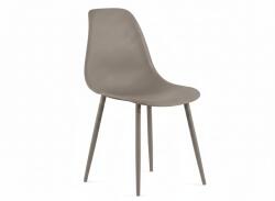  Scaun bucatarie OSAKA plastic, gri maro