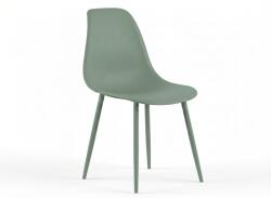  Scaun bucatarie OSAKA plastic, verde salvie