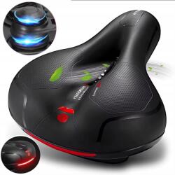 DSJ Kényelmes Kerékpáros Nyereg Sport Puha Széles Extra Szellőzés Kék (MIĘKKIE SIODEŁKO DO ROWERU WENTYLOWANE DSJ)
