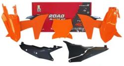 RTECH Plastic Kit 6 Pcs With Left Airbox Cover And Side Panels (black) - R-kitktm-ar0-123 (r-kitktm-ar0-123)