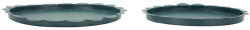 Mauro Ferretti Saturn kerek tál 2db-os szett kékeszöld Ø 33X2-27, 5X2 cm