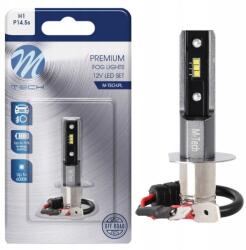 m-tech Izzó H1 Led P14.5s 6x1616SMD Fehér 6000K