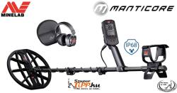  Minelab Manticore fémkereső + 2 db szonda + WHP