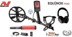  Minelab Equinox 700 fémkereső+WHP+ ProFind40 pointer