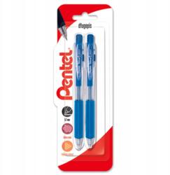 Pentel Golyóstoll nyomógombos rendszerrel BK437- kék x 2 db (BK437)