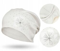 Peterson téli sapka beanie fehér, univerzális méret (PTN HAT-02-7507 WHIT)