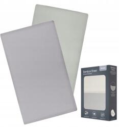 Lionelo lepedő Lepedő Törtfehér Szürke 118x60 (LO-BAMBOO SHEET OFF WHITE GREY 118x60)