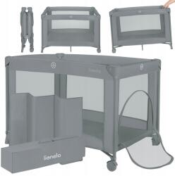 Lionelo utazóágy Amelie Szürke Beton (LO-AMELIE GREY CONCRETE)