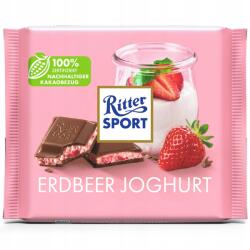 Ritter SPORT Csokoládé Ritter Sport Eper Joghurt Németországból