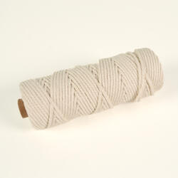 Takoy Șnur din bumbac pentru macrame 3mm ecru