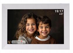 Denver Electronics Digitális képkeret Denver PFF-1012 Fehér 25, 6cm (10.1") Érintőképernyő (PFF-1012W WHITE)