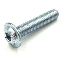 Koelner - Rawlplug D-fejű, peremes, belső kulcsnyílású metrikus csavar M8 horganyzott ISO7380-2 10.9 - bakonykotoelem - 23 Ft