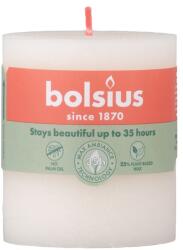 Bolsius Bolsius Polska Sprzedaż sp. z o. o. Цилиндрична свещ Bolsius Rustic Shine Soft Pearl крем 68x80 мм