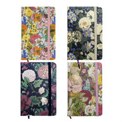 Centrum Jegyzetfüzet Centrum A/6 80 lapos vonalas kemény fedeles virágos (81137)