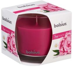 Bolsius Bolsius Polska Sprzedaż sp. z o. o. Ароматна свещ Bolsius Aromatic 2.0 в стъкло, 95x95 мм, божур