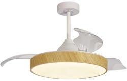 Mantra mennyezeti lámpa ALASKA LED 45W ventilátoros mennyezeti lámpa 25W 8756 LED IP20 faipari Ø43cm mag 48cm (8756)