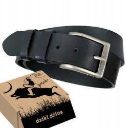  Vad Farmer széles öv bőr férfi fekete 120 cm bőr ajándék (1.40.1)