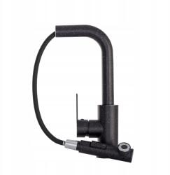 Gamma Side 2 konyhai csaptelep kihúzható kifolyócsővel Gamma gránit (BSE2-BK)