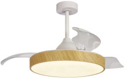 Mantra mennyezeti lámpa ALASKA LED 50W ventilátoros mennyezeti lámpa 30W 8753 LED IP20 faipari Ø50cm mag 48cm (8753)