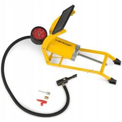 Dunlop Autós Kerékpáros Lábpumpa Dunlop Nyomásmérő (41768)