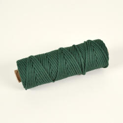 Takoy Pamut makramé zsinór 3 mm smaragd