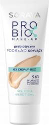 Soraya Probio Make-up Prebiotikus Fedő Alapozó 03 Meleg Bézs 30ML (5901045089850)
