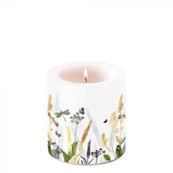 Ambiente Átvilágítós gyertya - 8x7, 5cm - Ornamental Flowers