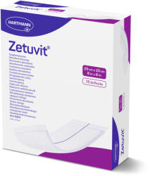 HARTMANN Zetuvit® nagy nedvszívó képességű steril sebpárna (20x20 cm; 15 db) (4137039)