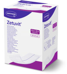 HARTMANN Zetuvit® nagy nedvszívó képességű steril sebpárna (10x10 cm; 25 db) (4137010)