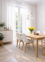  (8 szín) Faye függöny-Fehér