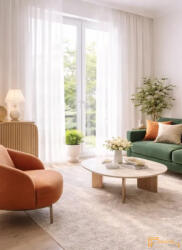  (8 szín) Faye függöny-Ekru