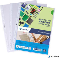 Victoria Genotherm, lefűzhető, A4, 40 mikron, narancsos felület, VICTORIA OFFICE - alter