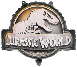 Partydeco Lufi 18" 45cm dinoszaurus, Jurassic world logo (LUFI388520)