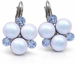 TRIPLA ÓRIÁS TRIPLA kapcsos fülbevaló - 16 mm (dreamy blue) (2026030905)