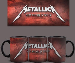  Metallica - M72 World Tour bögre (Fekete)