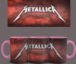  Metallica - M72 World Tour bögre (Rózsaszín)